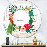 Garland Sweet 3' Cabin and Lodge Mirror - Oval or Circle Wall Mirror