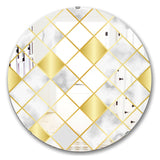 Capital Gold Diamond 2' Mid-Century Mirror - Oval or Round Wall Mirror