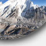 Mount Everest Glacier Panorama Landscape Print Wall Artwork