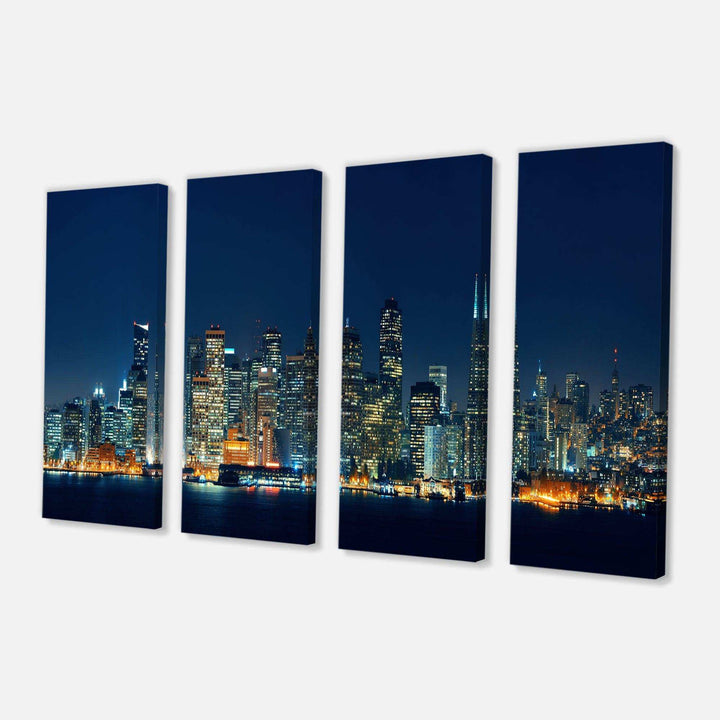 San Francisco Skyline at Night Multi-Panels