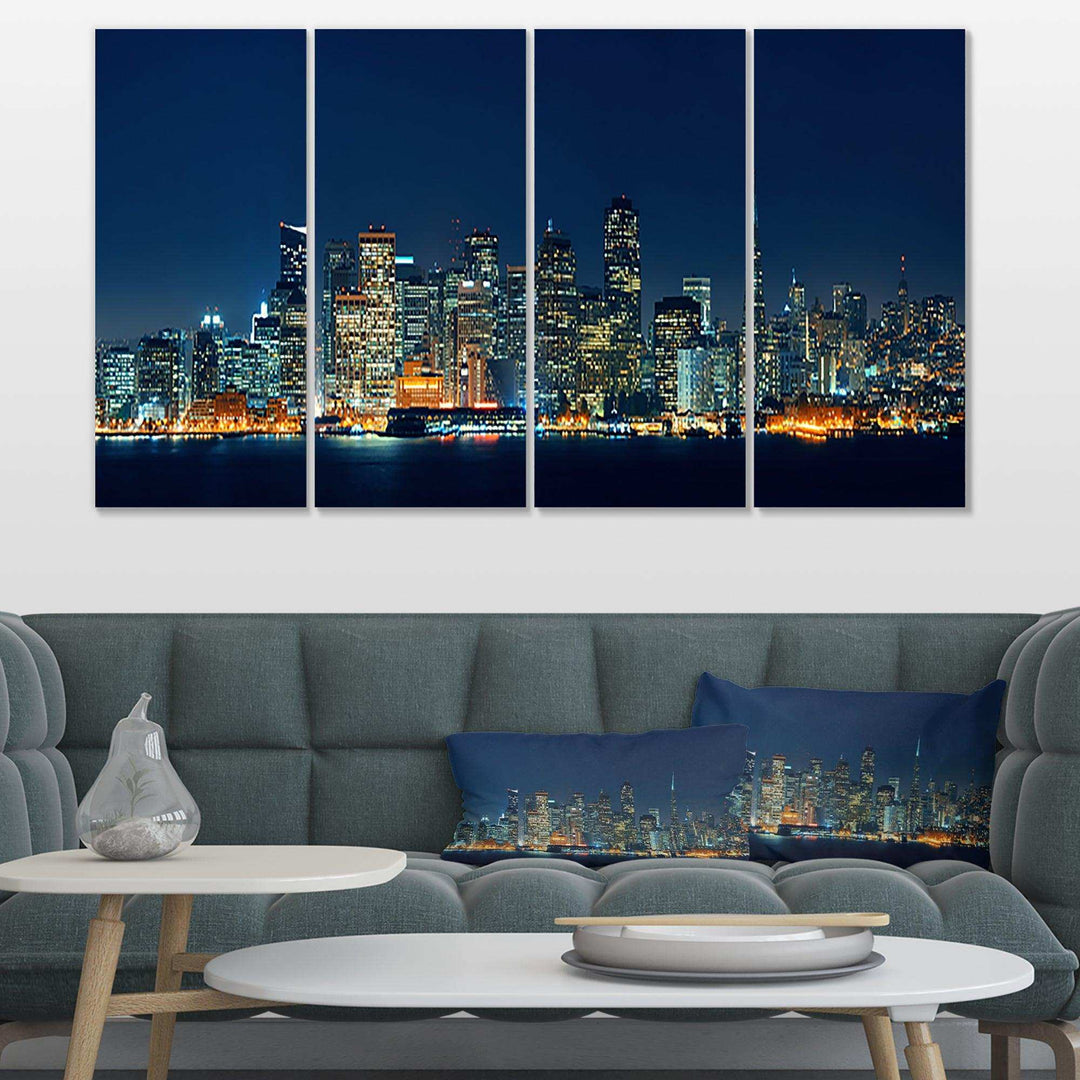 San Francisco Skyline at Night Multi-Panels