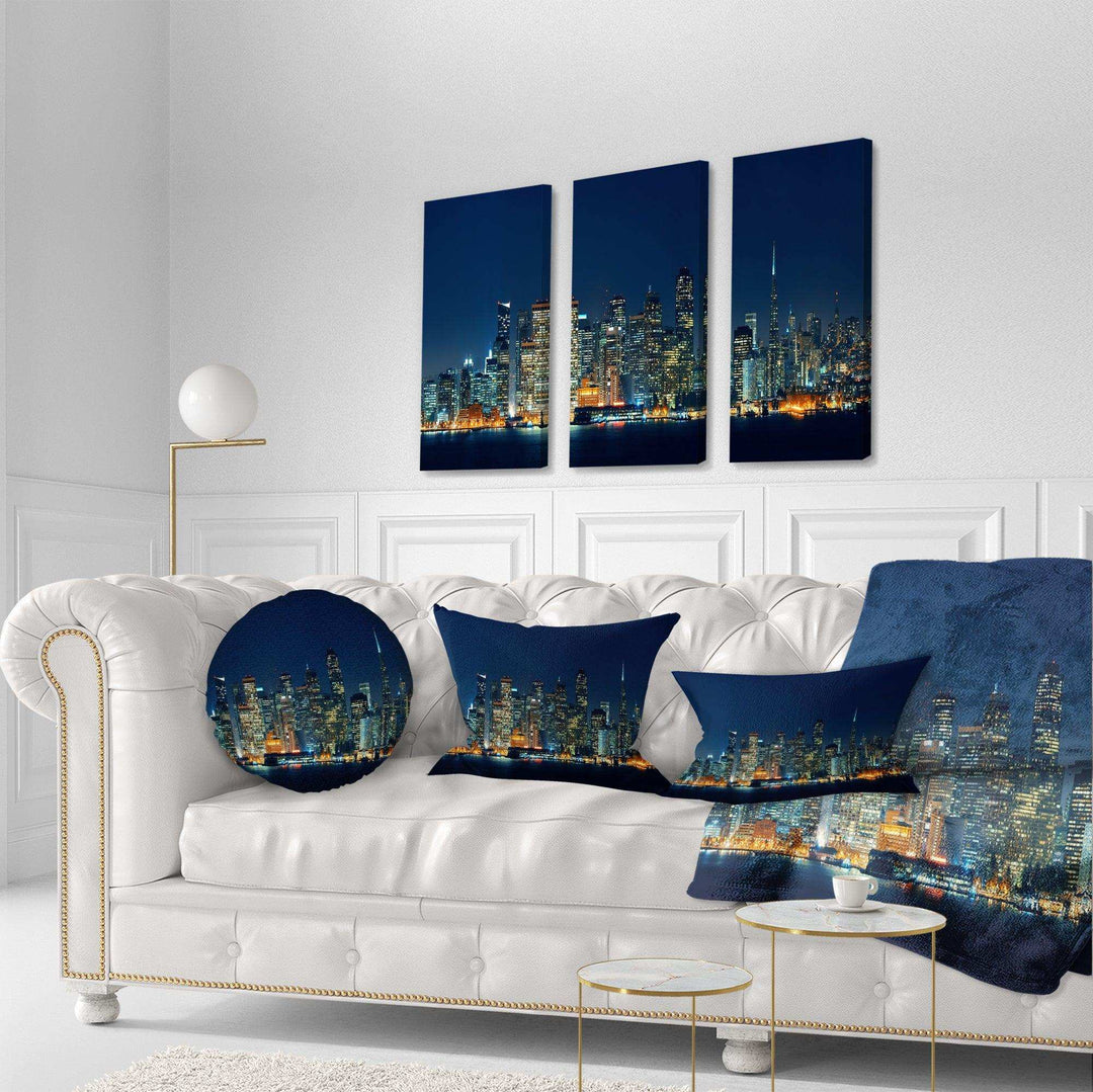 San Francisco Skyline at Night Multi-Panels