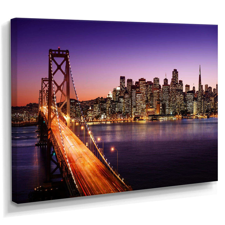 San Francisco skyline and Bay Bridge