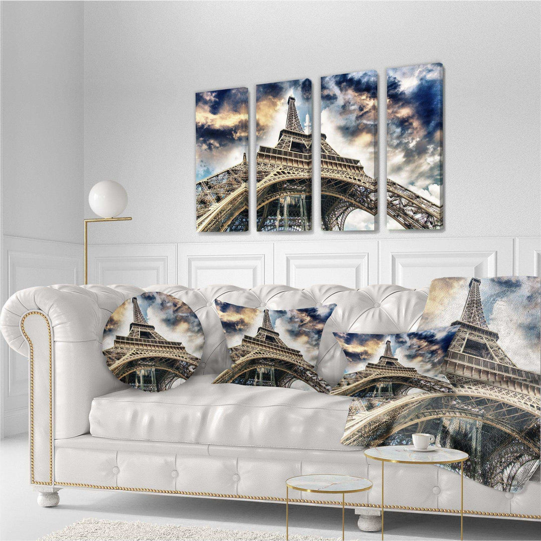 The Paris Paris Eiffel TowerView from Ground Multi-Panels