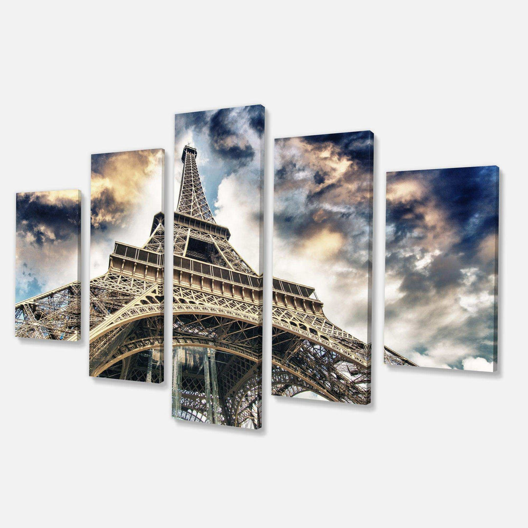 The Paris Paris Eiffel TowerView from Ground Multi-Panels