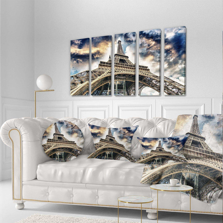 The Paris Paris Eiffel TowerView from Ground Multi-Panels