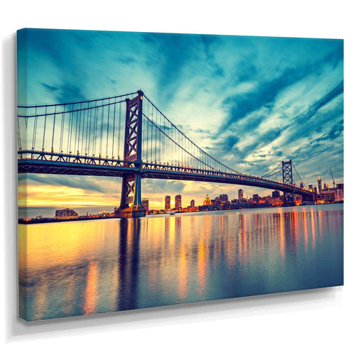 Ben Franklin Bridge in Philadelphia