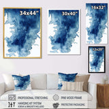 Abstract Classic Blue III Canvas Canvas