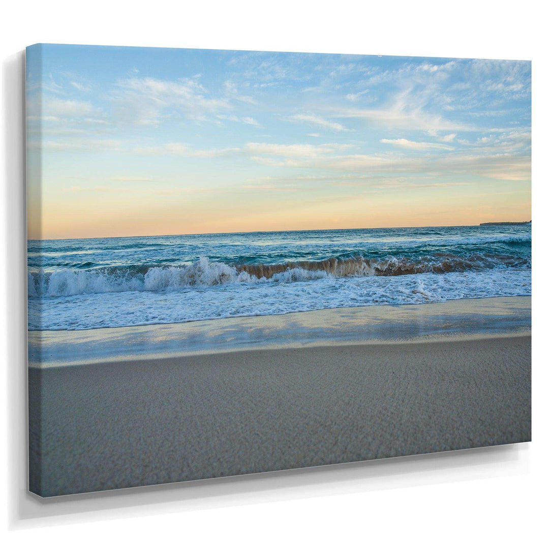 Blue Splashing Scene Beach