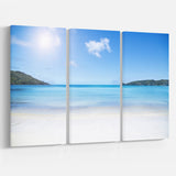Calm Beach of Azure Indian Ocean Multi-Panels