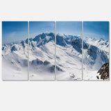 Snowy Mountains Panoramic View Multi-Panels
