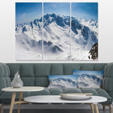 Snowy Mountains Panoramic View Multi-Panels