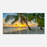 Beach in Caribbean Island of Barbados Multi-Panels