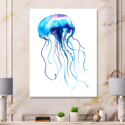 Large Light Blue Jellyfish