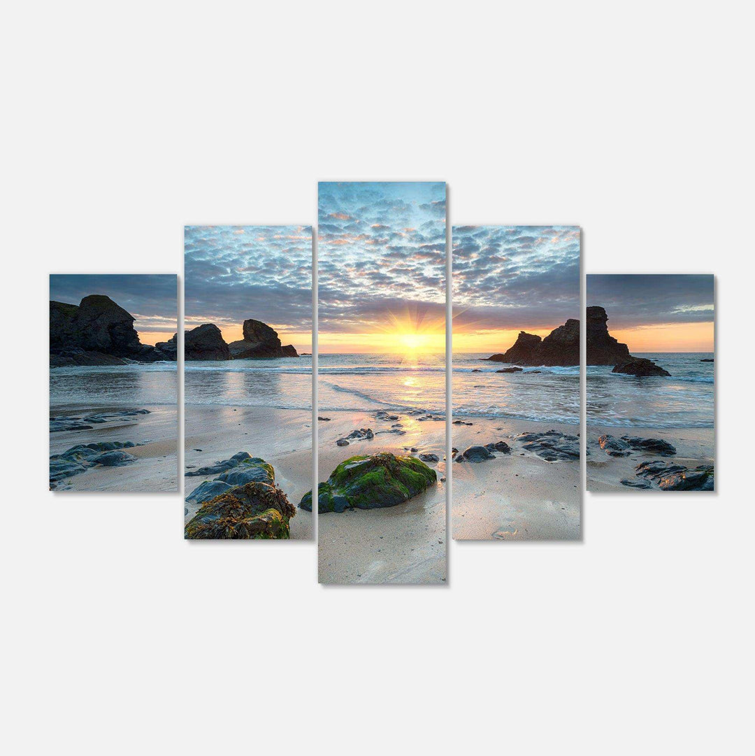 Beautiful Porthcothan Bay Multi-Panels