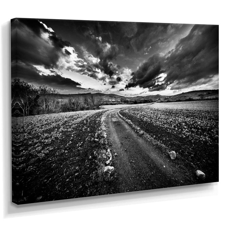 Black White Landscape from Sardinia