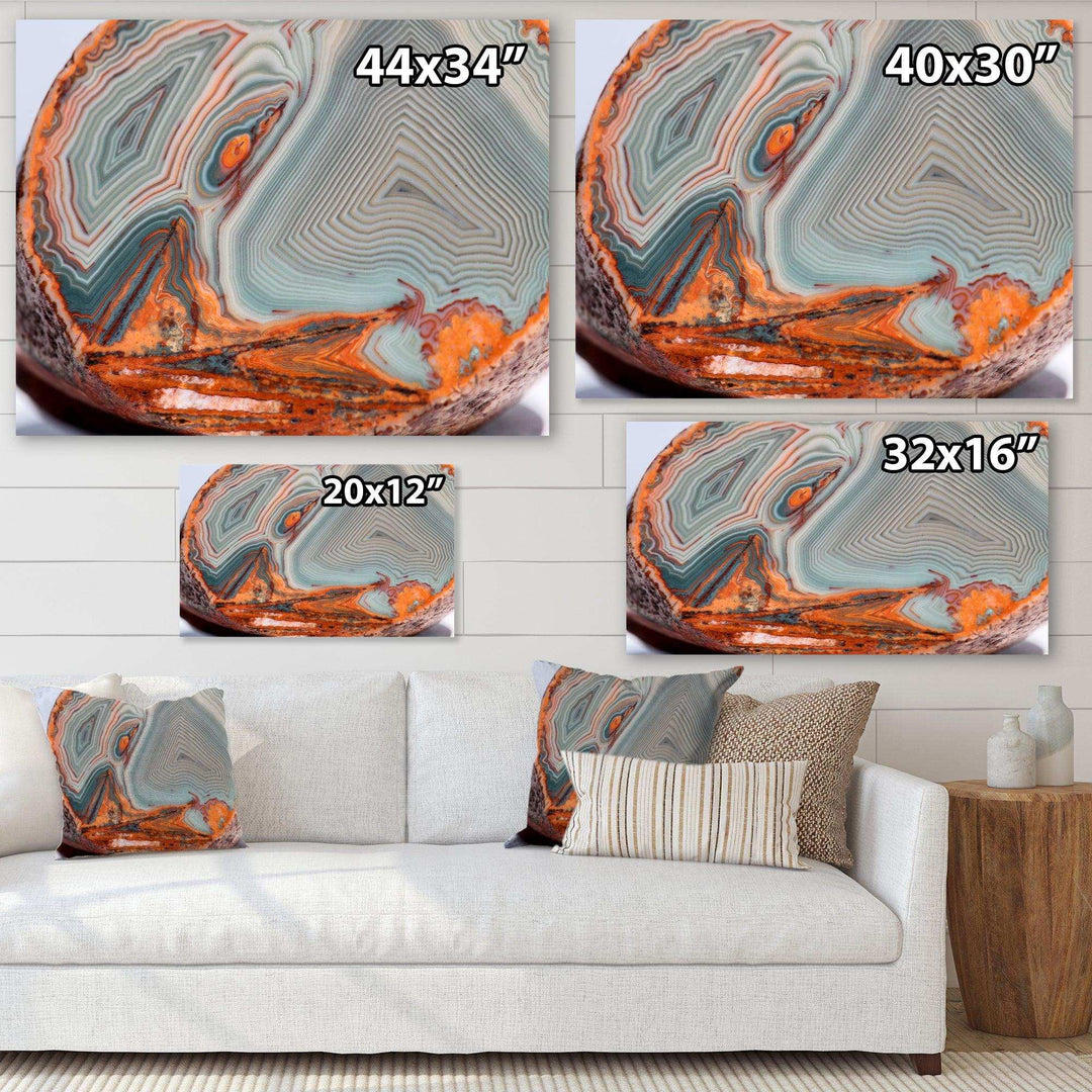 Beautiful Lake Superior Agate - Stone-geode Living Room Wall Decor