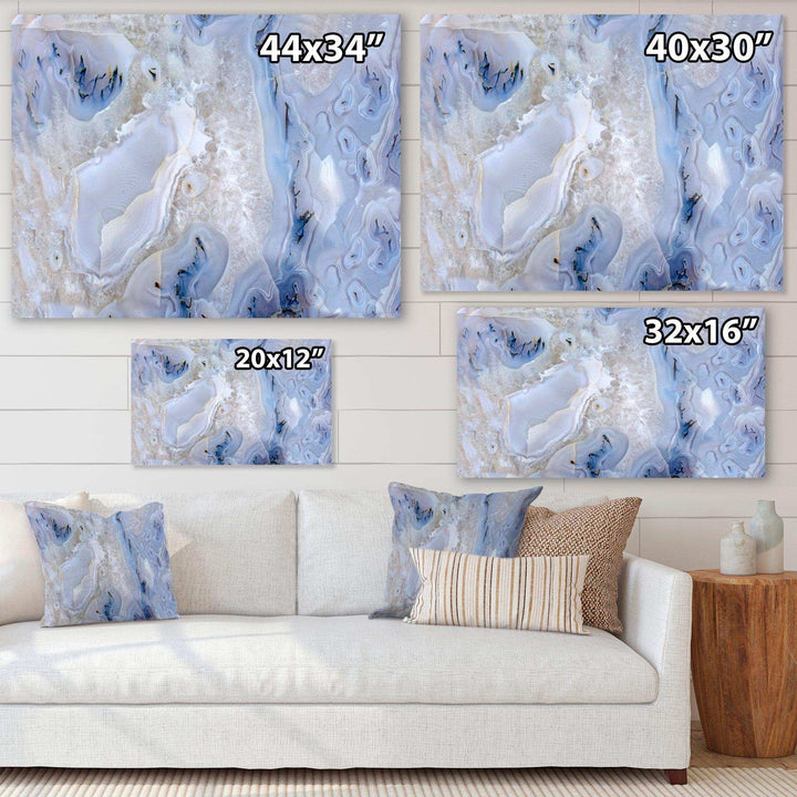Agate Stone Background - Modern Wall Art Prints