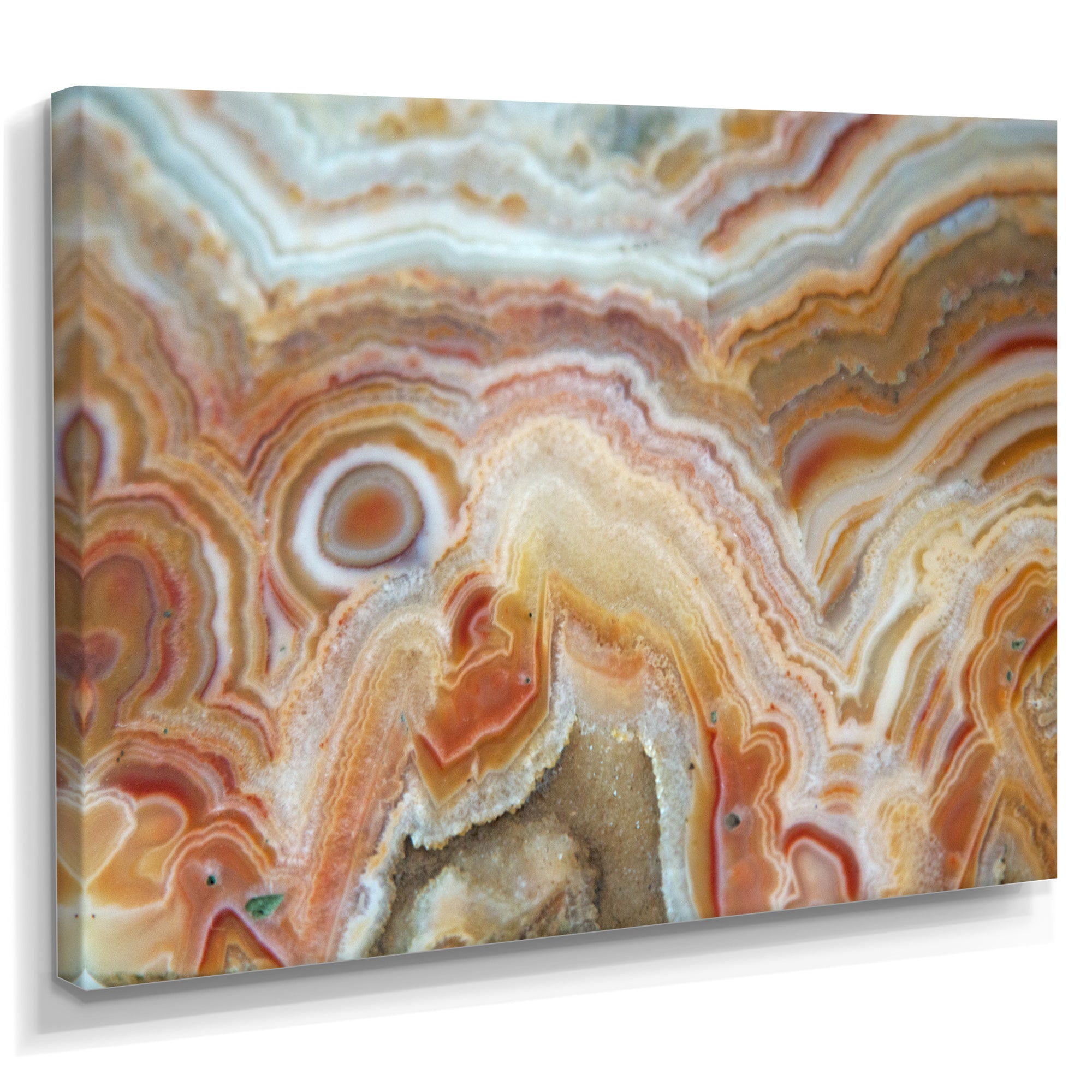 Strips and Ovals on Agate