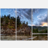 Peaceful Evening at Mountain Creek Multi-Panels