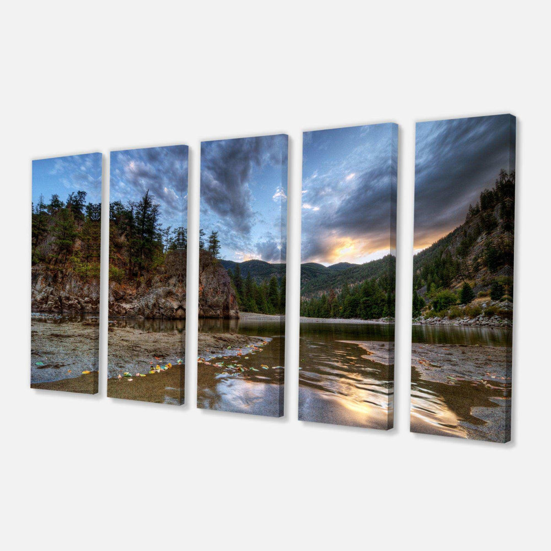 Peaceful Evening at Mountain Creek Multi-Panels