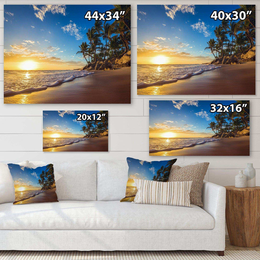 Paradise Tropical Island Beach Sunrise