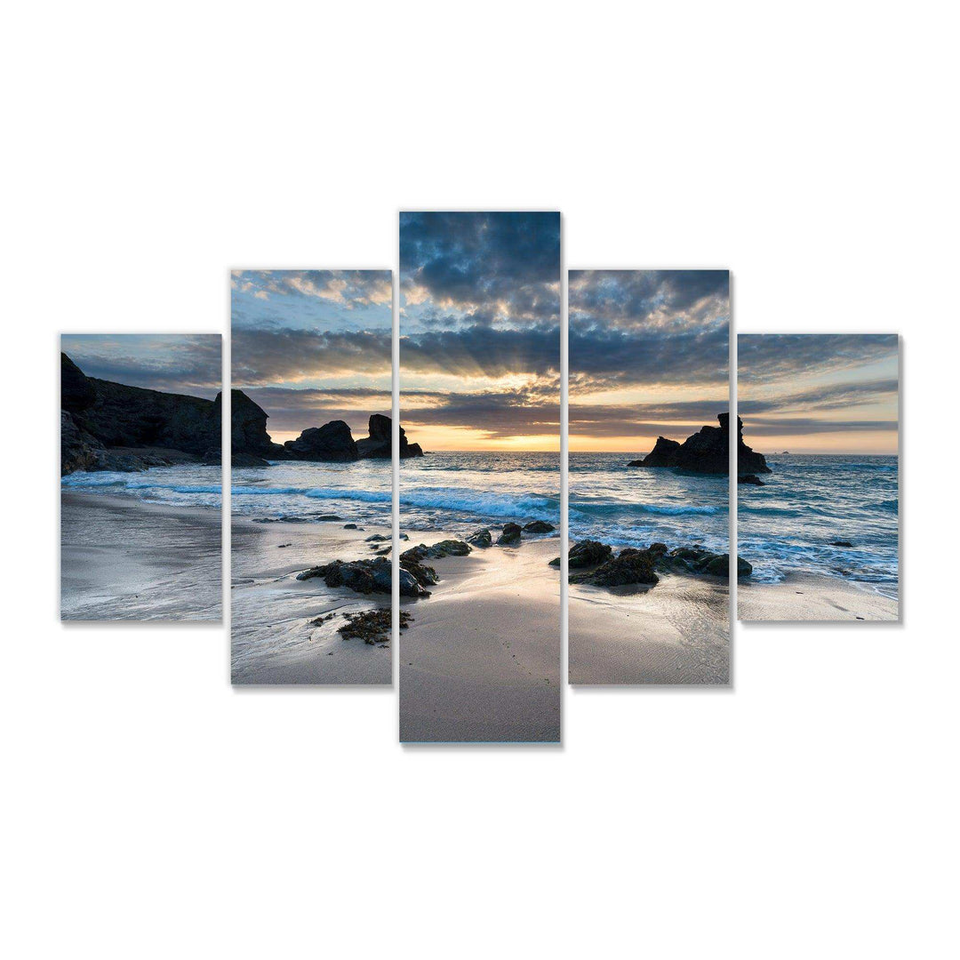 Beautiful Porthcothan Bay Multi-Panels