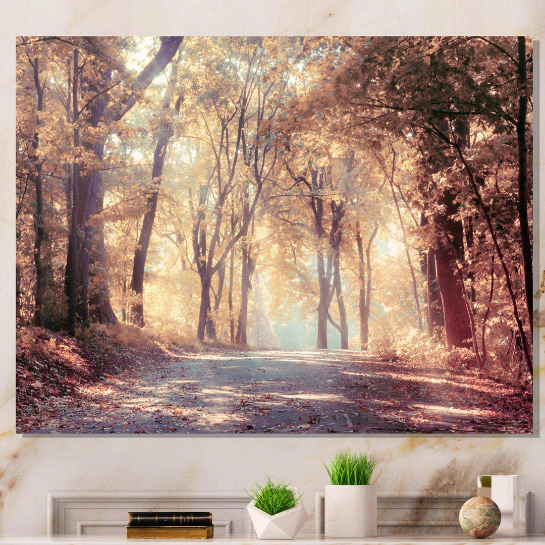 Golden Autumn Beautiful Forest