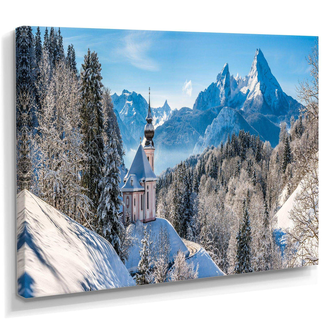 Winter in the Bavarian Alps