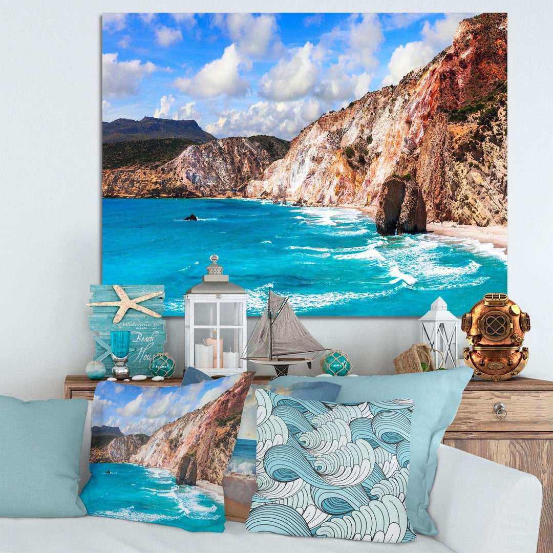 Greek Islands Scenic Beaches