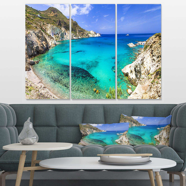 Greece Beaches of Milos Island Multi-Panels
