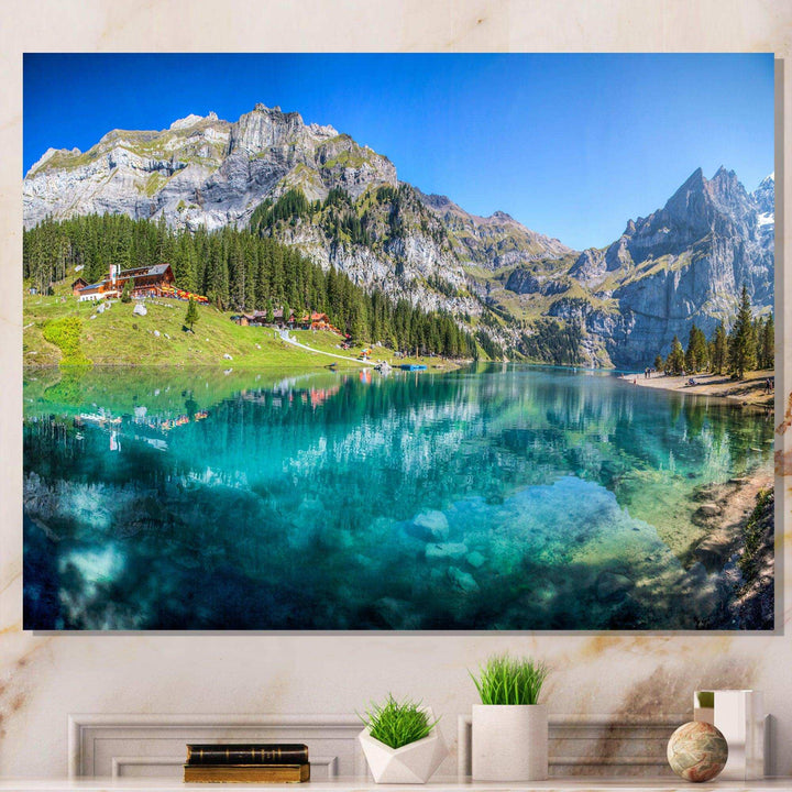 Lake Oeschinen Switzerland