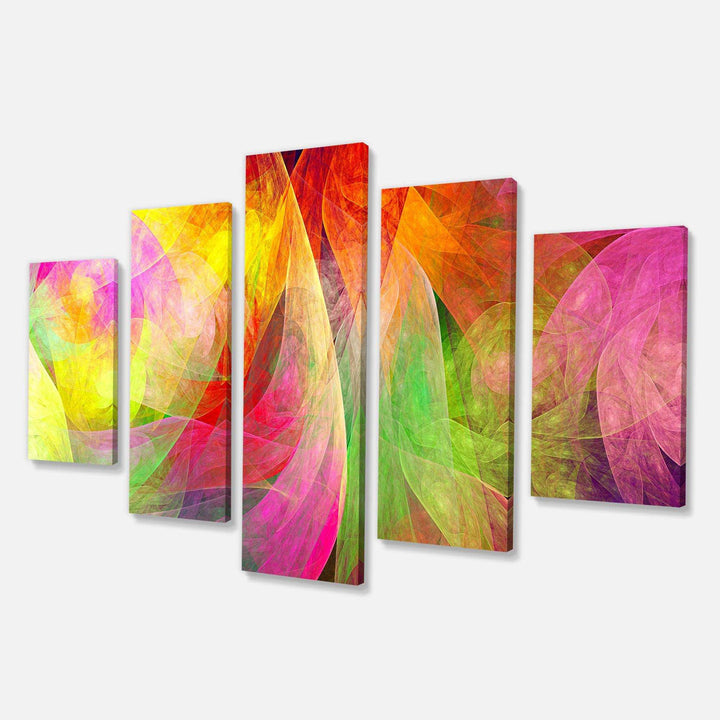 Spectacular Multi Color Pattern Multi-Panels