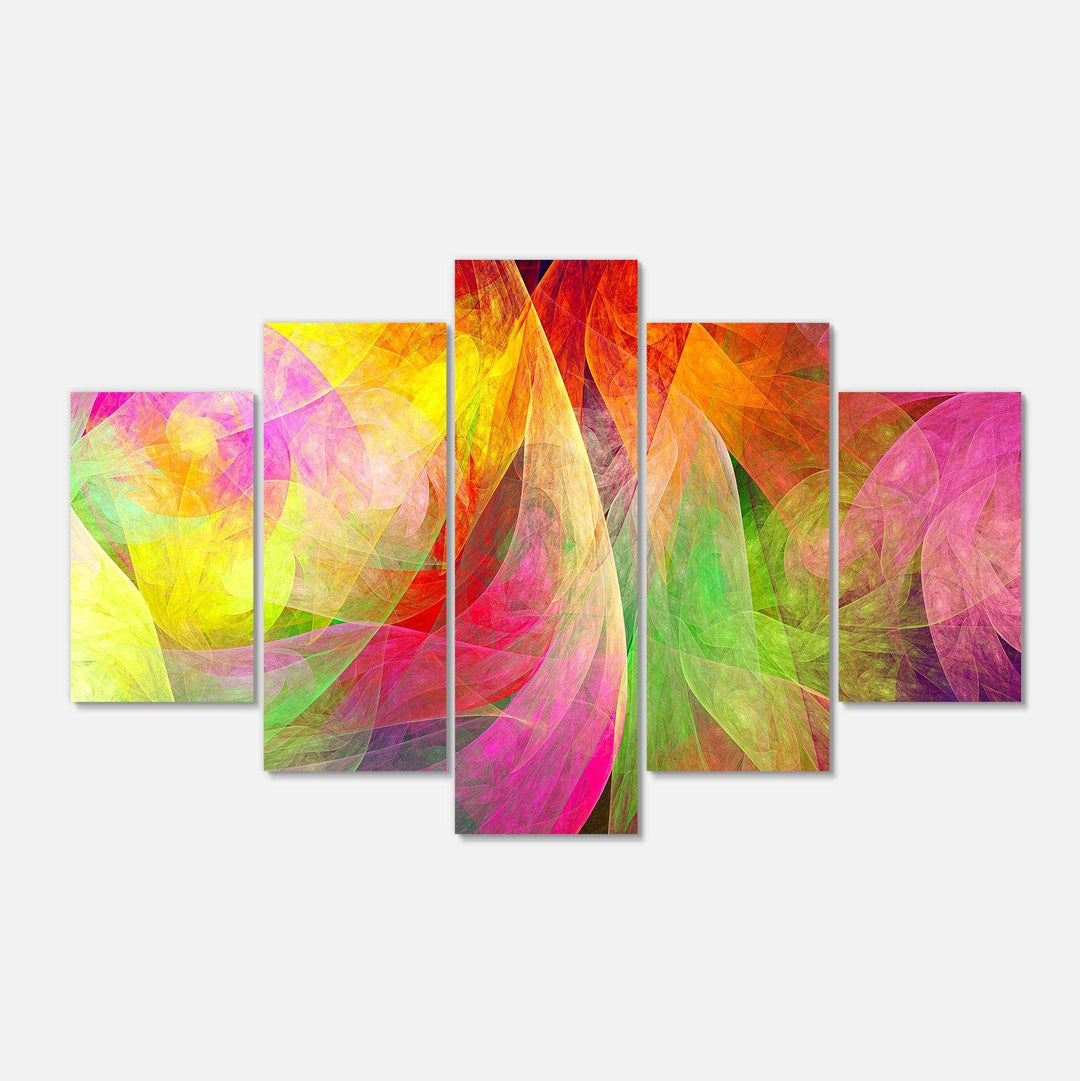 Spectacular Multi Color Pattern Multi-Panels