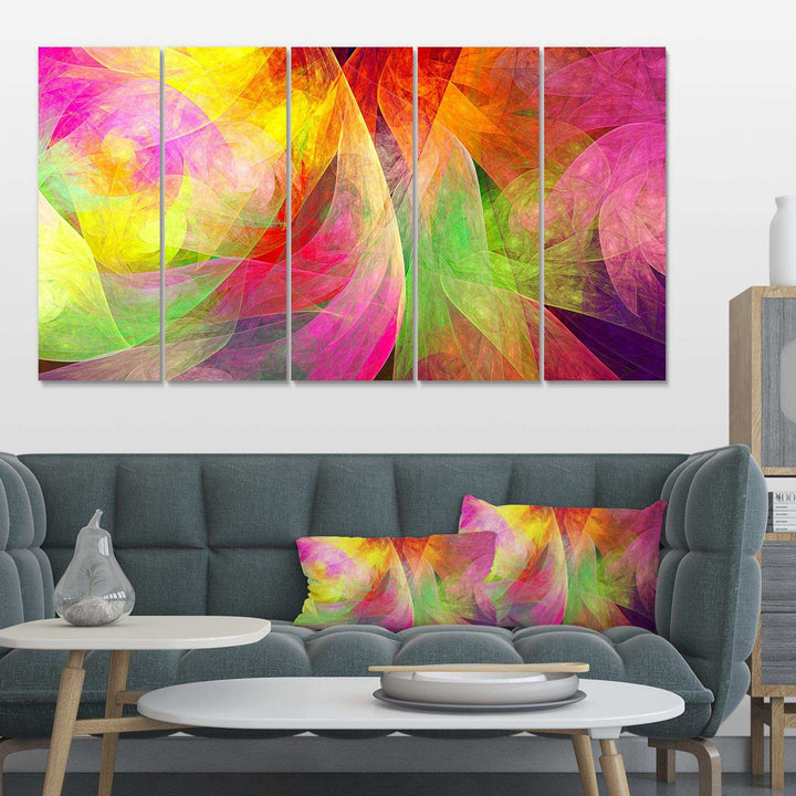 Spectacular Multi Color Pattern Multi-Panels