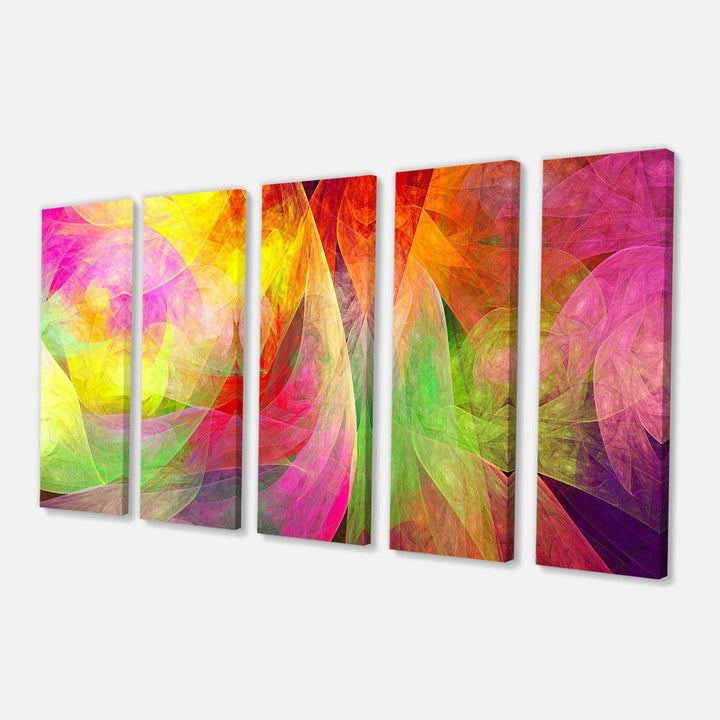 Spectacular Multi Color Pattern Multi-Panels