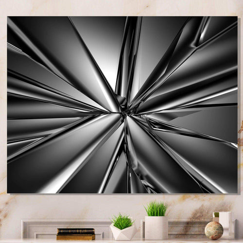 Futuristic Crystal Background - Modern Wall Art Prints