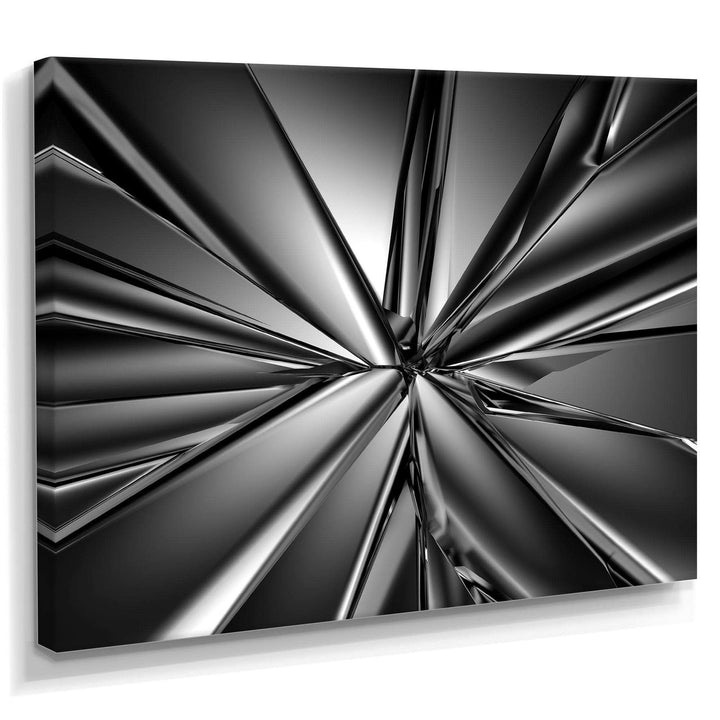 Futuristic Crystal Background - Modern Wall Art Prints