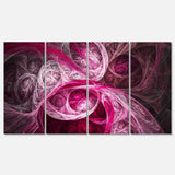 Mystic Pink Fractal Multi-Panels