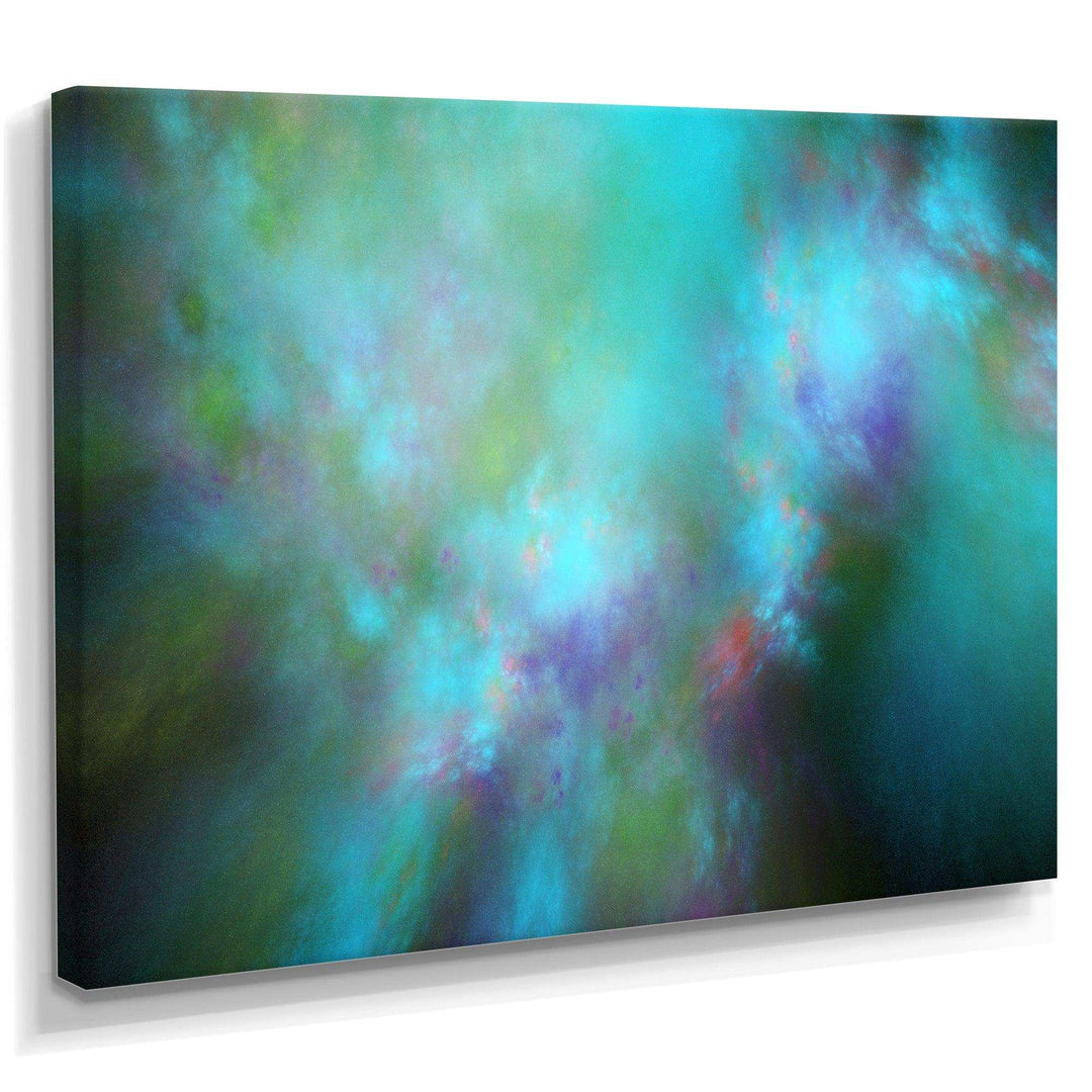 Perfect Blue Starry Sky - Modern Living Room Wall Decor