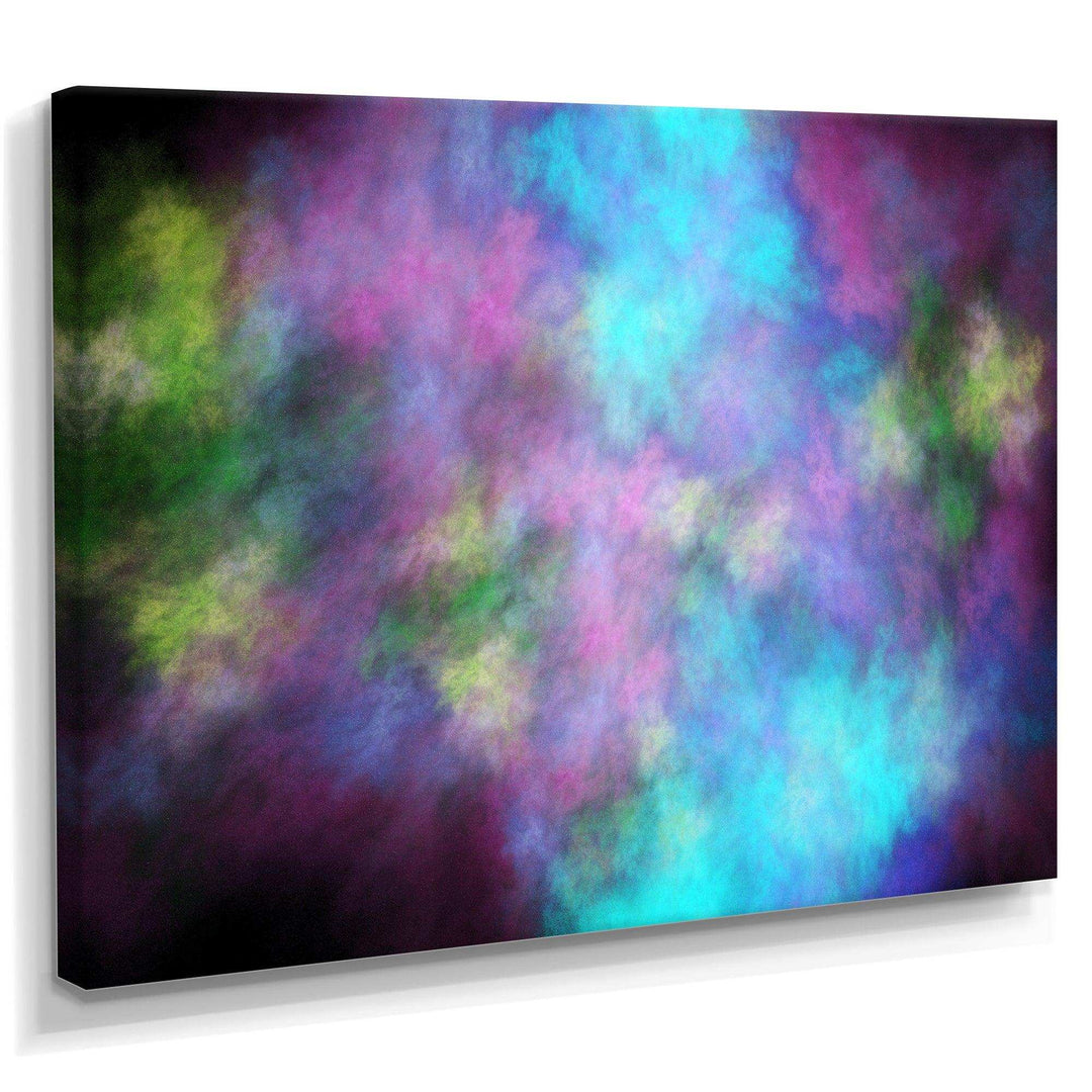 Perfect Blue Purple Starry Sky - Modern Living Room Wall Decor