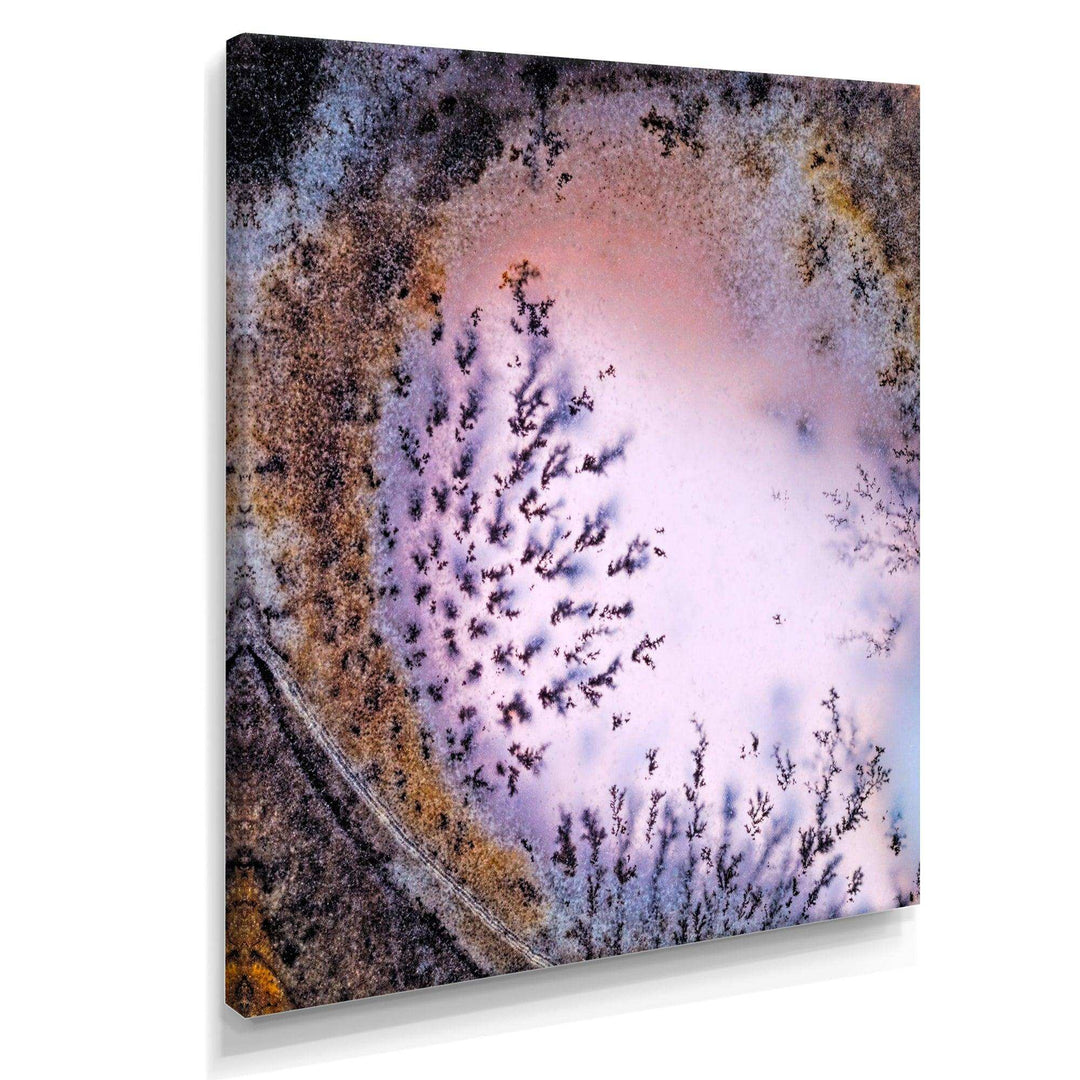 Crystal Dendrite macro - Modern Bedroom Wall Art
