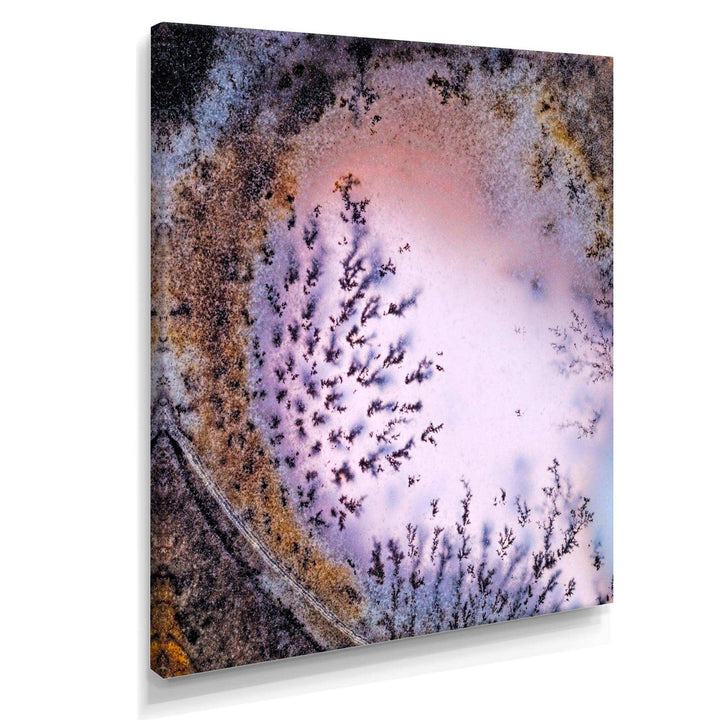 Crystal Dendrite macro - Modern Bedroom Wall Art