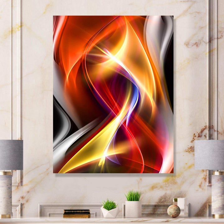 Ornament Gray - Modern Canvas Wall Art