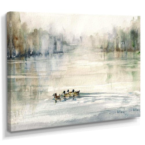 Ducks in Pond