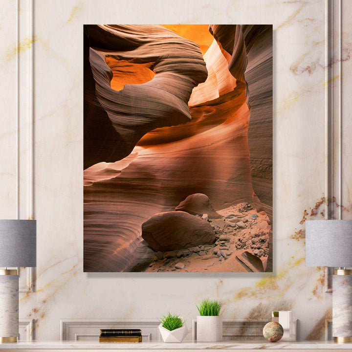 Lower Antelope Slot Canyon in Reflected Sunlight