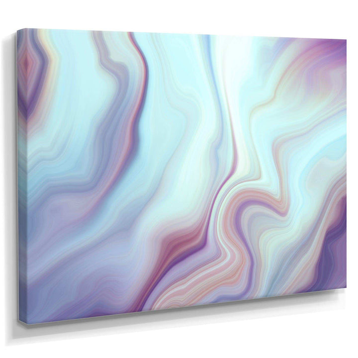 Marbled Liquid Agate Colours - Modern Bedroom Wall Art