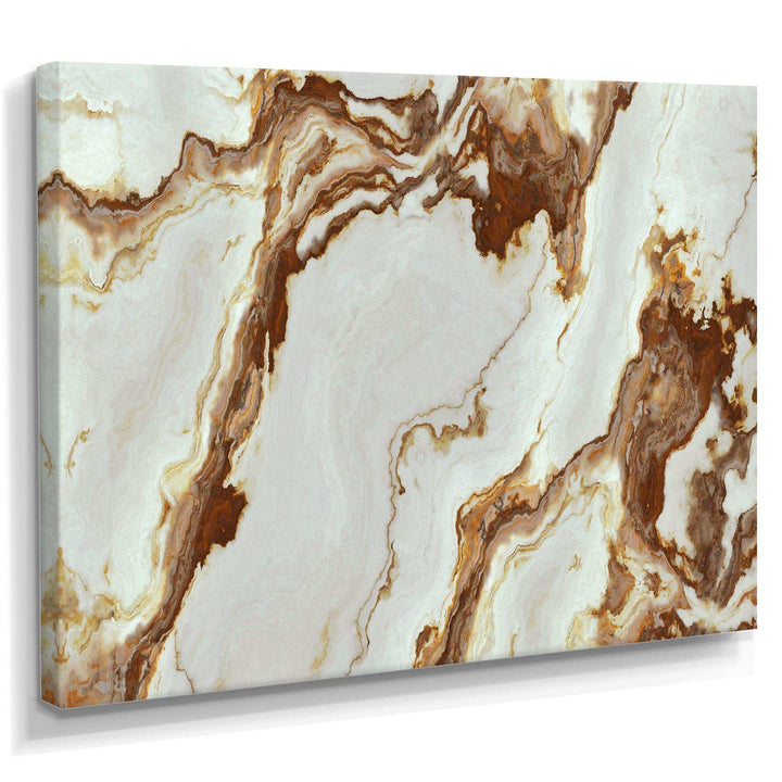 Natural Onyx Texture - Mid-Century Modern Bedroom Wall Art