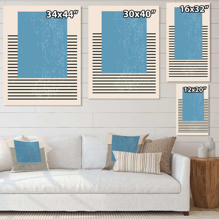 Minimal Geometric Compostions Of Elementary Forms XII - Modern Canvas Wall Art
