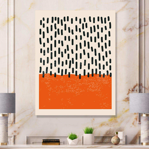 Minimal Geometric Compostions Of Elementary Forms XVII - Modern Living Room Wall Decor